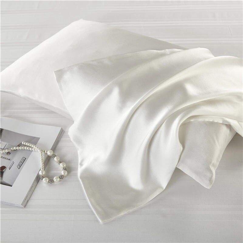 16 momme natural mulberry silk pillowcase zipper pillow