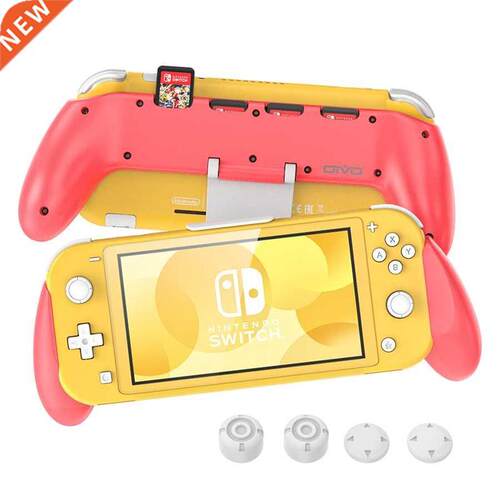 OIVO For Nintend Switch Lite Grip Handle Stand Holder Asymme