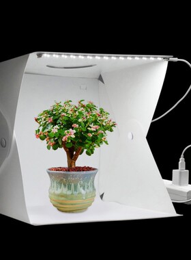 LED Folding Light Box Portable Photography Photo Studio Soft