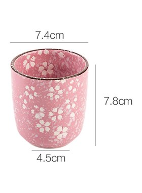 Sakura Pattern Ceramic Cup Tea Coffee Cup Mug Wine Tumblers