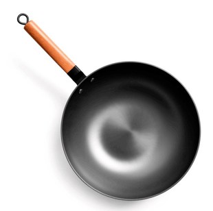 Gift Box High Quality Chinese Iron Wok Traditional Handmade