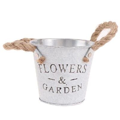 1PC Metal Buckets Planters Flower Decorative Vases