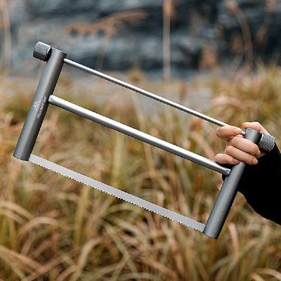 Folding Wood Saw Durable Aluminium Alloy Gardening Outdoor