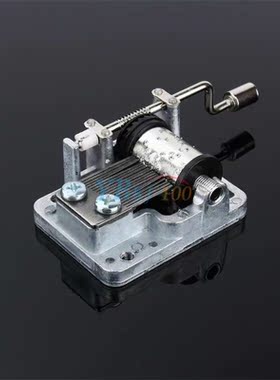 Hand Crank Craft  Music Box Movement Play Music Movement