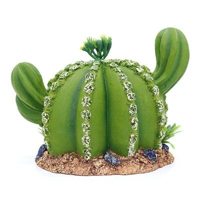 Cactus Resin Plant Aquarium Ornament Fish Tank Desert