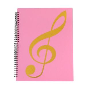Folder Writable Binder Portable Sheet Pages Music
