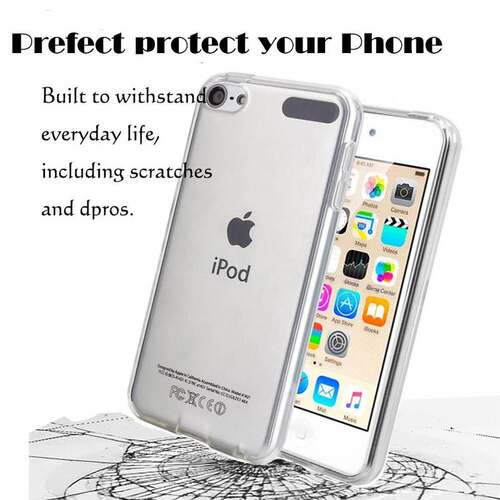 Apple iPod Touch 5 6 7 Generation Transparent TP Back Cover
