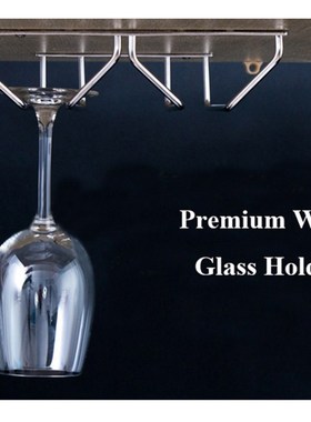 Stainless Steel Wine Rack Glass Holder Multiple Size Options