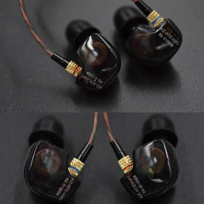 New Original KZ ATE 3.5mm In Ear Earphones HIFI Metal Stere
