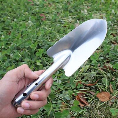 Stainless Steel Garden Trowel Potting Soil Scoop Hand
