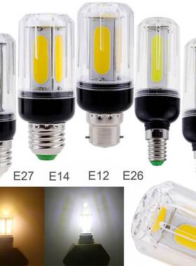 12W 16W E27 E14 E12 E26 B22 LED COB Corn Light Bulbs AC 85-2