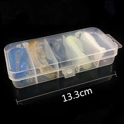 5pcs/lot Soft Lure Set 11cm 22g with Jig Head Soft Bait Ulti