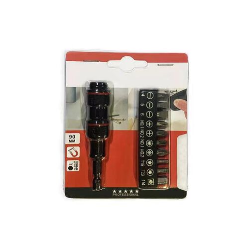 Magnetic Screwdriver Drill Bit Holder Angle Pivoting Bit Tip