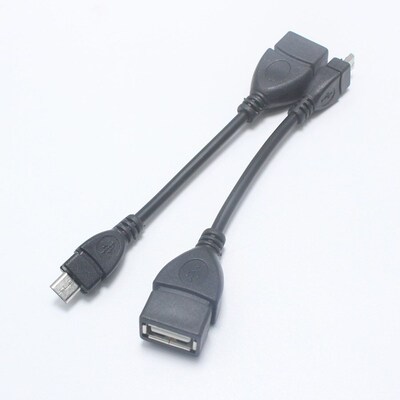 EClyxun 1pcs USB 2.0 Female Socket to Micro 5Pin USB Male C