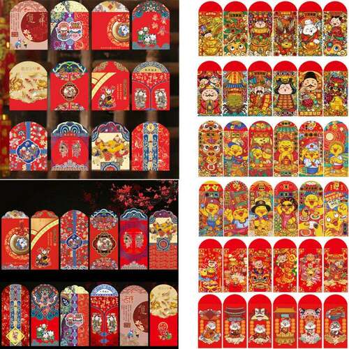 2020 Chinese New Year Money Envelope HongBao Red Packet Luc