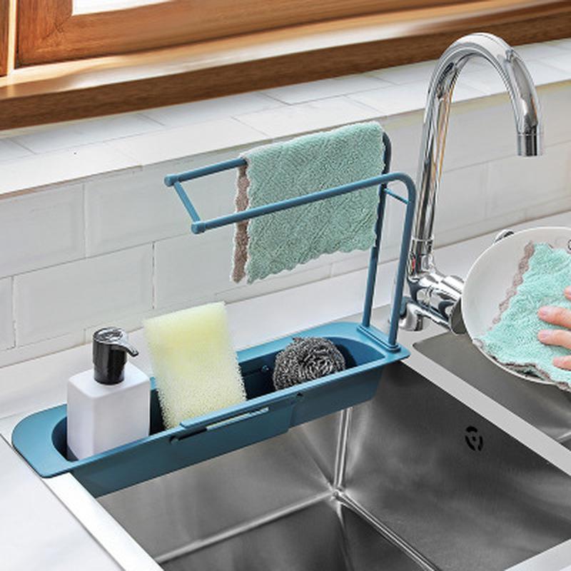 Sink Organizer Dish Drainer Kitchen Organizer for Soap