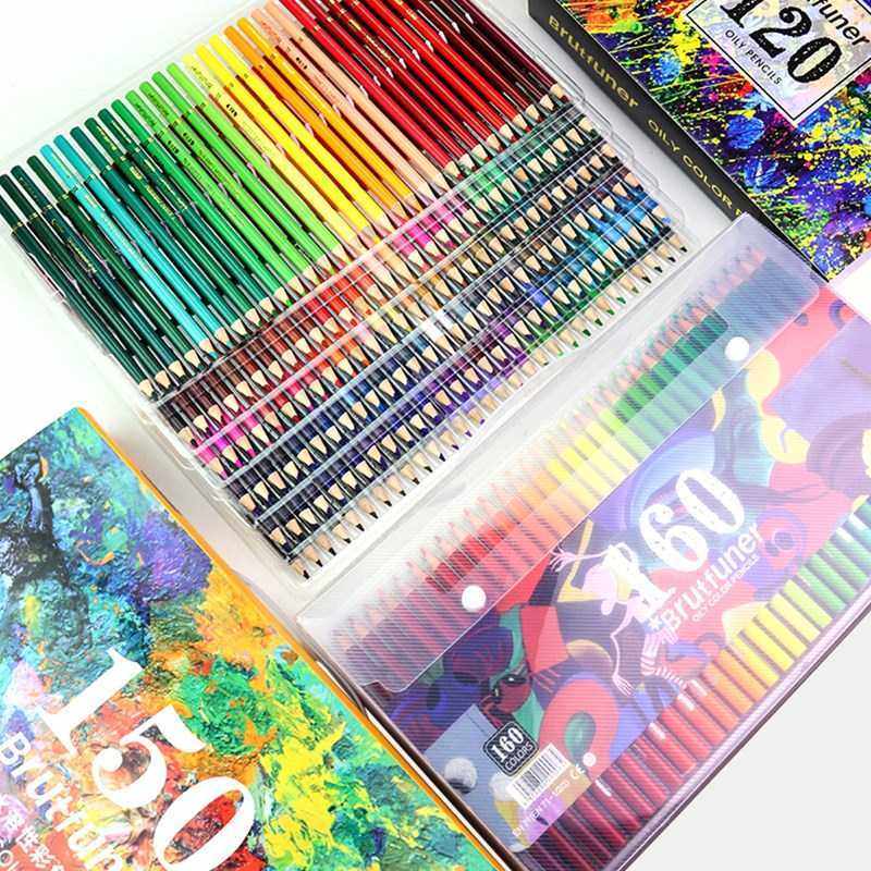 brutfuner art professional colored pencils 48/72/80/120/150