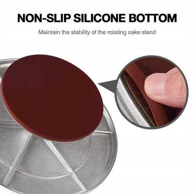 12 Inch High-quality Multi-color Cake Turntable Platform Cak