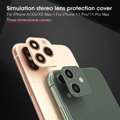 Camera Lens Seconds Change Cover For iPhone 11 Pro Max Meta