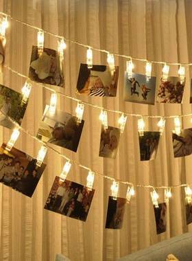 1.5M 10leds Photo Holder LED String lights Christmas New Y