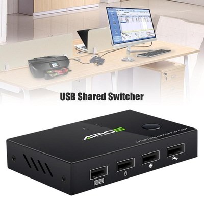 Splitter-Box Switcher Printer Keyboard Hdmi Kvm Sharing Vide