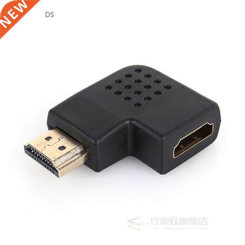 HDMI Male to Female Adapter Converter 90 Degrees Angle Turn