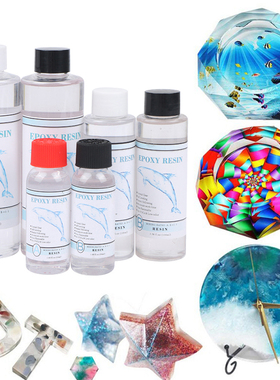 Epoxy Resin Kit Crystal 1:1 Transparent Jewelry Resin Glue