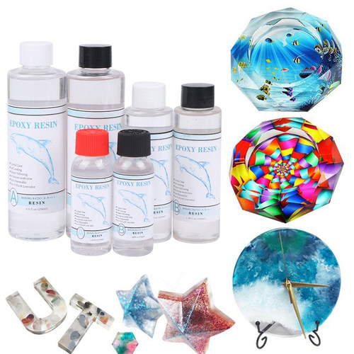 Epoxy Resin Kit Crystal 1:1 Transparent Jewelry Resin Glue
