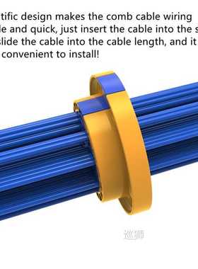 Network Carding device Cable comb fireproof ABS plastic Gene