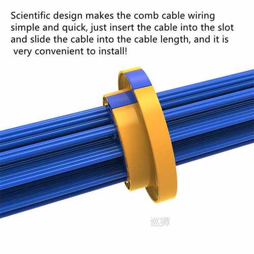 Network Carding device Cable comb fireproof ABS plastic Gene