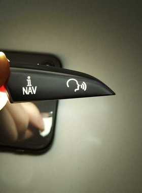 Chrome ABS Steering Wheel Buttons Sequins Decoration Cover T