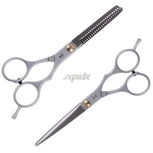 2Pc Hair Cutting Thinning Scissors Shears Barber Set Hairdre