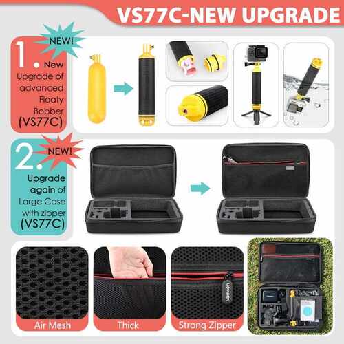 for Gopro Accessories Set for go pro hero 8 7 6 5 4 kit 3 wa
