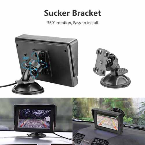 4.3 Inch TFT LCD Car Monitor Display Reverse Camera Parking