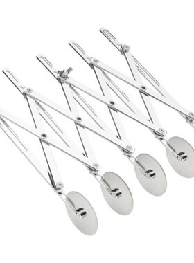 Adjustable Dough Divider for Pastry Pizza Wheel Cutter Pasta