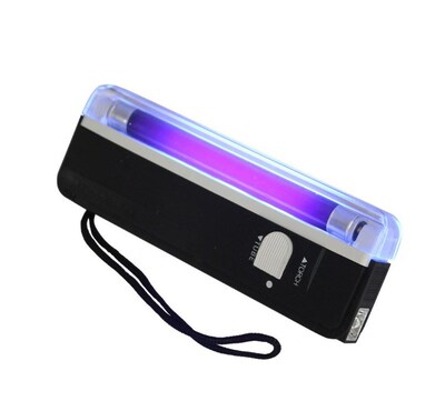 1PCS 4W Mini Portable UV Ultra Violet Black Light Lamp Torch
