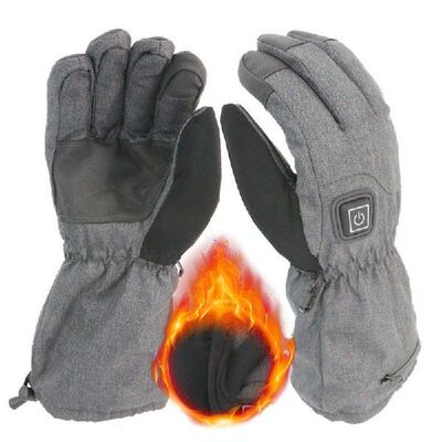 Winter Thermal Gloves Waterproof Electric Heated Gloves