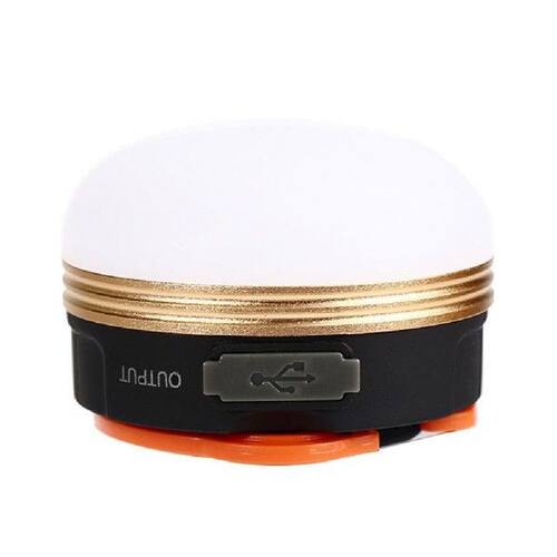 LED Camping Tent Light USB IPX4 Waterproof 3 Kinds Of Light