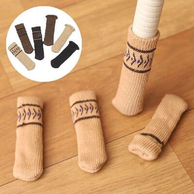 4Pcs/Set High Elastic Knitted Table Chair Feet Leg Sock