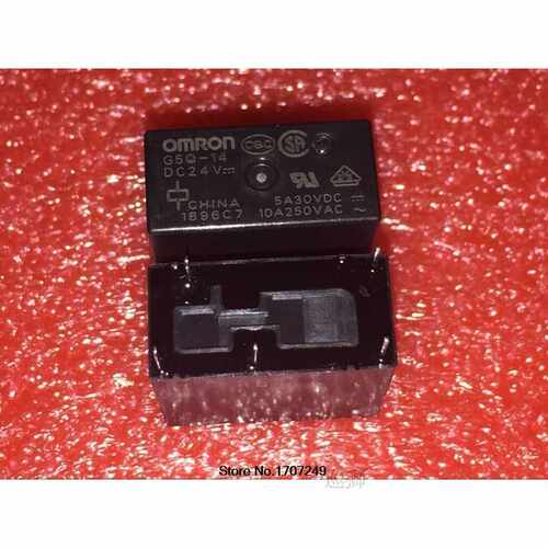 Free Shipping new original Omron relay 10pcs/lot G5Q-14-24V