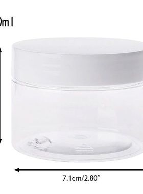 Wadah Plastik Kosong 120Ml untuk Kotak Kosmetik Pot Krim