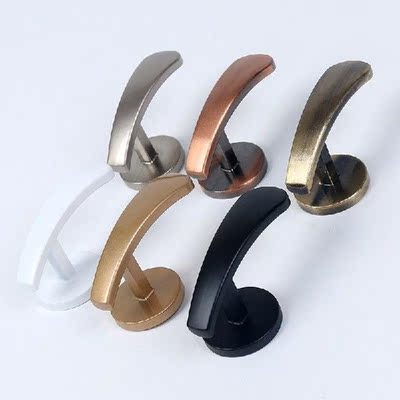 2Pcs Curtain Hook Retro Durable Mounted Metal Hooks Curtain