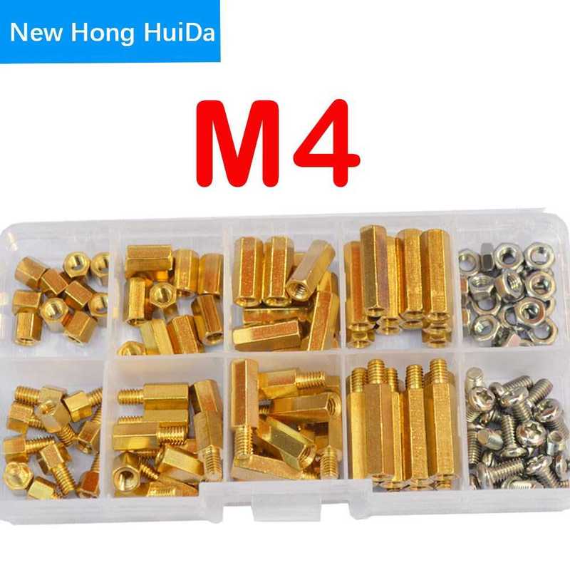 M2 M2.5 M3 M4 Hex Brass Standoff Male Female Thread Pillar S