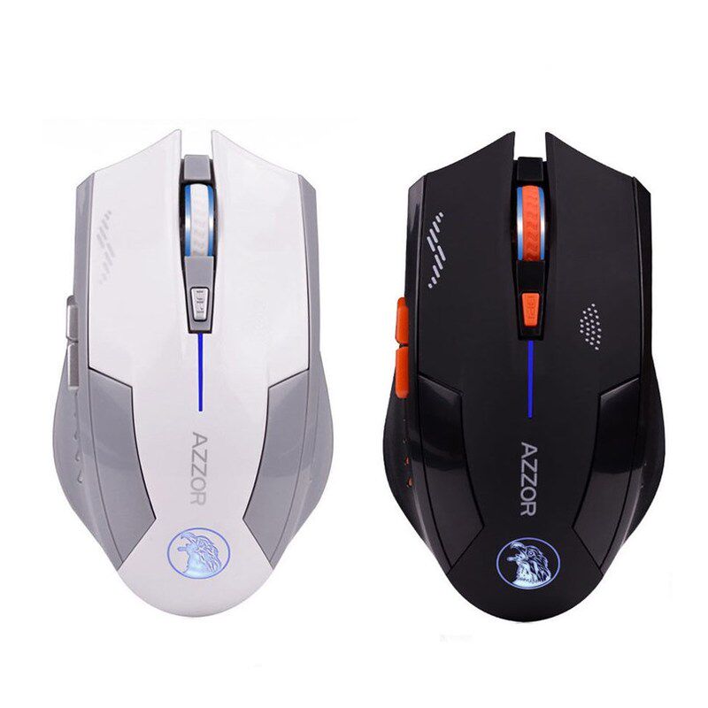 Charged Silent Wireless Optical Mouse Mute Button Noiseless