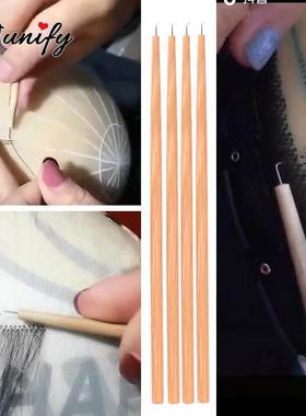 Ventilating Needle For Lace Wig Kit Wig Needle Holder And Ne