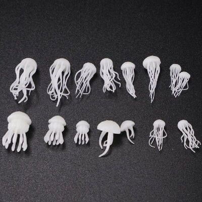 16 Pcs/set 3D Mini Jellyfish Modeling Epoxy Filling