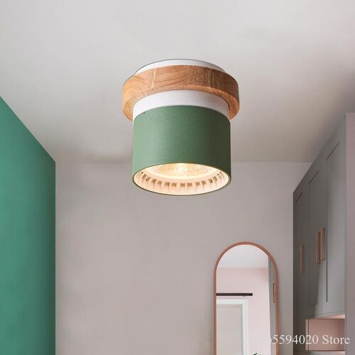 Nordic Simple Macaroni Light Log Small Downlight LED Light R
