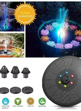 Solar Fountain Monocrystalline Silicon Outdoor Pool Water