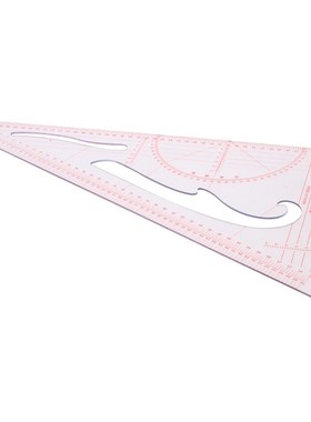Hot Plastic Triangle Ruler 10cm Clothes Drafting Geometric M