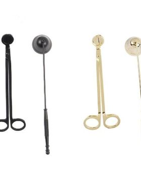 2Pcs Candle Snuffer Wick Trimmer Wick Scissors Candle